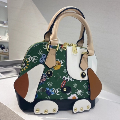 Luxus-Markenhandtaschen im Cartoon-Design, Handtasche mit Augenmotiv 2095#