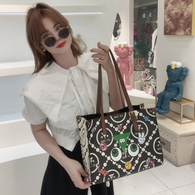 #2318 EYE THEME Luxushandtaschen Reise Umhängetasche Damen für Frauen Graffiti Handtaschen für Frauen